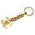 Portachiavi Vintage Chanel Coco Mark D'oro