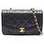 Borsa Chanel Matelassé Diana Flap Nero