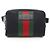 Borsa a tracolla Gucci Sherry Line Nero Rosso Verde