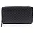 Cartera larga Microguccissima Gucci Negro