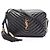 Borsa a Spalla Yves Saint Laurent LOU Monogram Nero