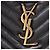 Borsa a Spalla Yves Saint Laurent LOU Monogram Nero - vista 7