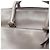 Duffle Borsa a 2 vie in pelle grigia Yves Saint Laurent Marrone - vista 9