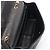 Borsa a tracolla Chanel 30 Large Matelassé in agnello nero - vista 3