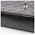 Borsa a tracolla Chanel 30 Large Matelassé in agnello nero - vista 7