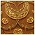 Hermès Sciarpa Hermes Carre 90 LES CAVALIERS D'OR Marrone Multicolore - vista 2