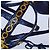 Hermès Hermes Carre 90 Brides Rebelles Sciarpa in seta Blu Multicolore - vista 5