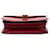 Céline Borsa a tracolla Celine Classic Box Medium Rosso  - vista 3