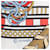 Hermès Sciarpa Twilly Hermes Brides et Gris Bianco Multicolore  - vista 3