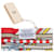 Hermès Sciarpa Twilly Hermes Brides et Gris Bianco Multicolore  - vista 5