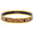 Hermès Bracelet Email PM Cloisonné Hermes Noir Multicolore Doré  - vue 3