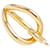 Hermès Hermes Jumbo Schalring in Gold Golden  - Ansicht 1