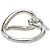 Ring Anello per sciarpa Jumbo in metallo argentato Hermès Argento - vista 4