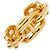 Hermès Hermes Legato Chaine d'Ancre Gold Schalring Golden