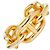 Hermès Hermes Legato Chaine d'Ancre Schalring Golden