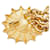 Chanel Coco Mark Kettengürtel Golden - Ansicht 3