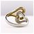 Tiffany & Co. Double Open Heart Ring Silber Golden - Ansicht 2