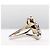 Tiffany & Co. Double Open Heart Ring Silber Golden - Ansicht 4