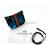 Borsa a tracolla COACH Saddlebag Varsity Patchwork Marrone Nero Blu  - vista 16