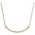 Pendente collana Tiffany T Smile Small Tiffany & Co. in oro rosa K18PG D'oro - vista 3