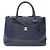 Borsa Tote Chanel Neo Executive Blu navy