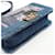 Borsa a Spalla Chanel Boy Patchwork Blu  - vista 10