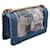 Borsa a Spalla Chanel Boy Patchwork Blu  - vista 2
