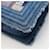 Borsa a Spalla Chanel Boy Patchwork Blu  - vista 7