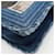 Borsa a Spalla Chanel Boy Patchwork Blu  - vista 8