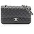 Borsa a tracolla Chanel Matelassé Double Flap Nero
