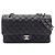 Borsa a Spalla Chanel Matelassé Double Flap Nero