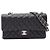 Borsa a tracolla Chanel Matelassé Double Flap Nero