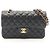 Borsa a Spalla Chanel Matelassé Double Flap Nero