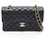 Borsa a Spalla Chanel Matelassé Double Flap Nero