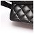 Borsa a tracolla Chanel Matelassé Double Flap Nero - vista 7