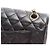 Borsa a tracolla Chanel Matelassé Double Flap Nero - vista 8