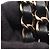 Borsa a tracolla Chanel Matelassé Double Flap Nero - vista 9