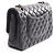Borsa a Spalla Chanel Matelassé Egyptian Charm Double Flap Nero - vista 2