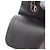 Borsa a Spalla Chanel Matelassé Egyptian Charm Double Flap Nero - vista 6