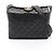 Borsa a tracolla Chanel Matelassé in agnello nero