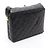 Borsa a tracolla Chanel Matelassé in agnello nero - vista 2
