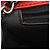 Chanel Matelassé Schultertasche Bicolor Schwarz Rot - Ansicht 6