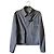 Christian Dior Giacca Corta in Cotone Blu Navy