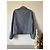 Christian Dior Giacca Corta in Cotone Blu Navy - vista 4