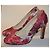 Zapatos de tacón Max Mara en tela estampada Multicolor - vista 2