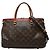 Borsa Louis Vuitton Monogram Pallas MM Marrone Rosso