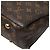 Borsa Louis Vuitton Monogram Pallas MM Marrone Rosso - vista 6