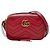 Borsa a tracolla Gucci GG Marmont Rosso