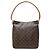 Borsa a Spalla Louis Vuitton Monogram Looping GM Marrone