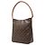 Borsa a Spalla Louis Vuitton Monogram Looping GM Marrone - vista 2